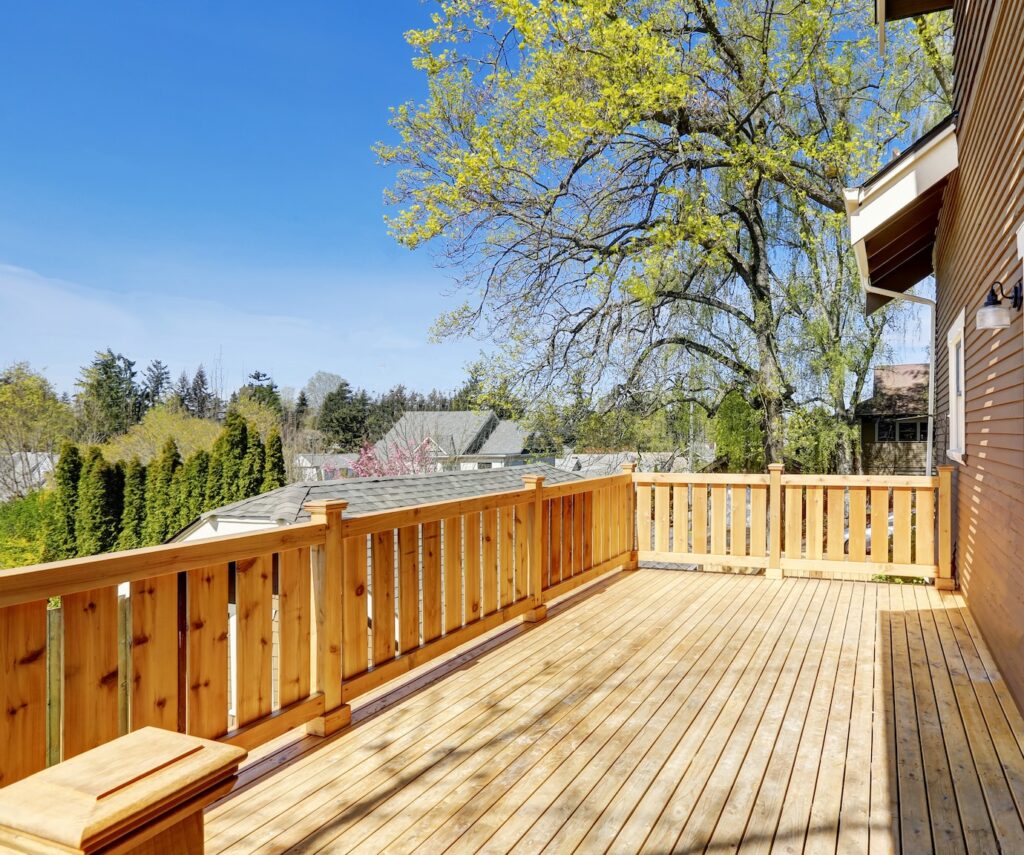 open air deck