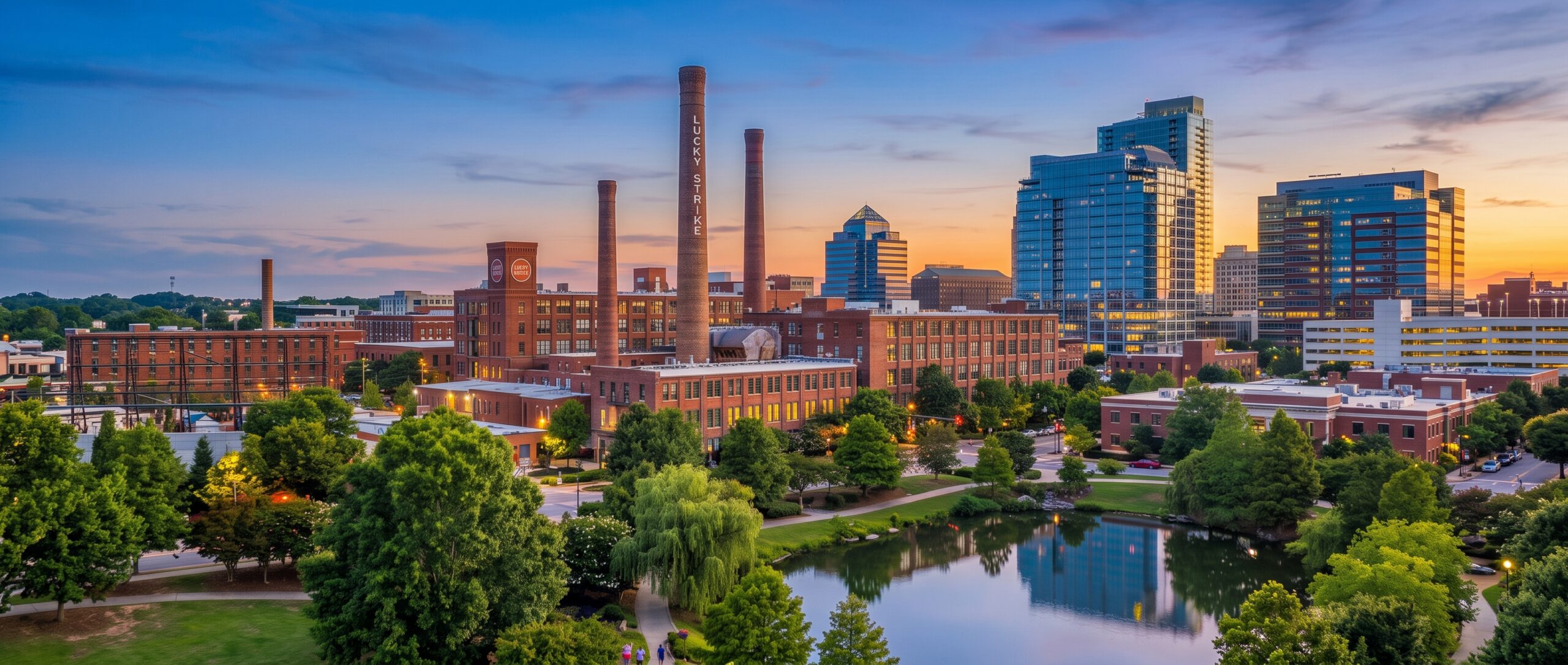 Durham, NC skyline